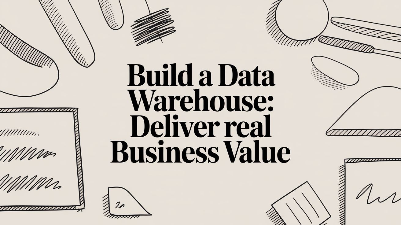 Image for Build a Data Warehouse: Your Blueprint for Business Outcomes