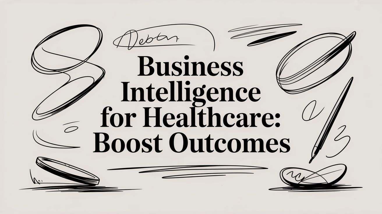 Image for Business Intelligence for Healthcare: A Guide to Better Outcomes