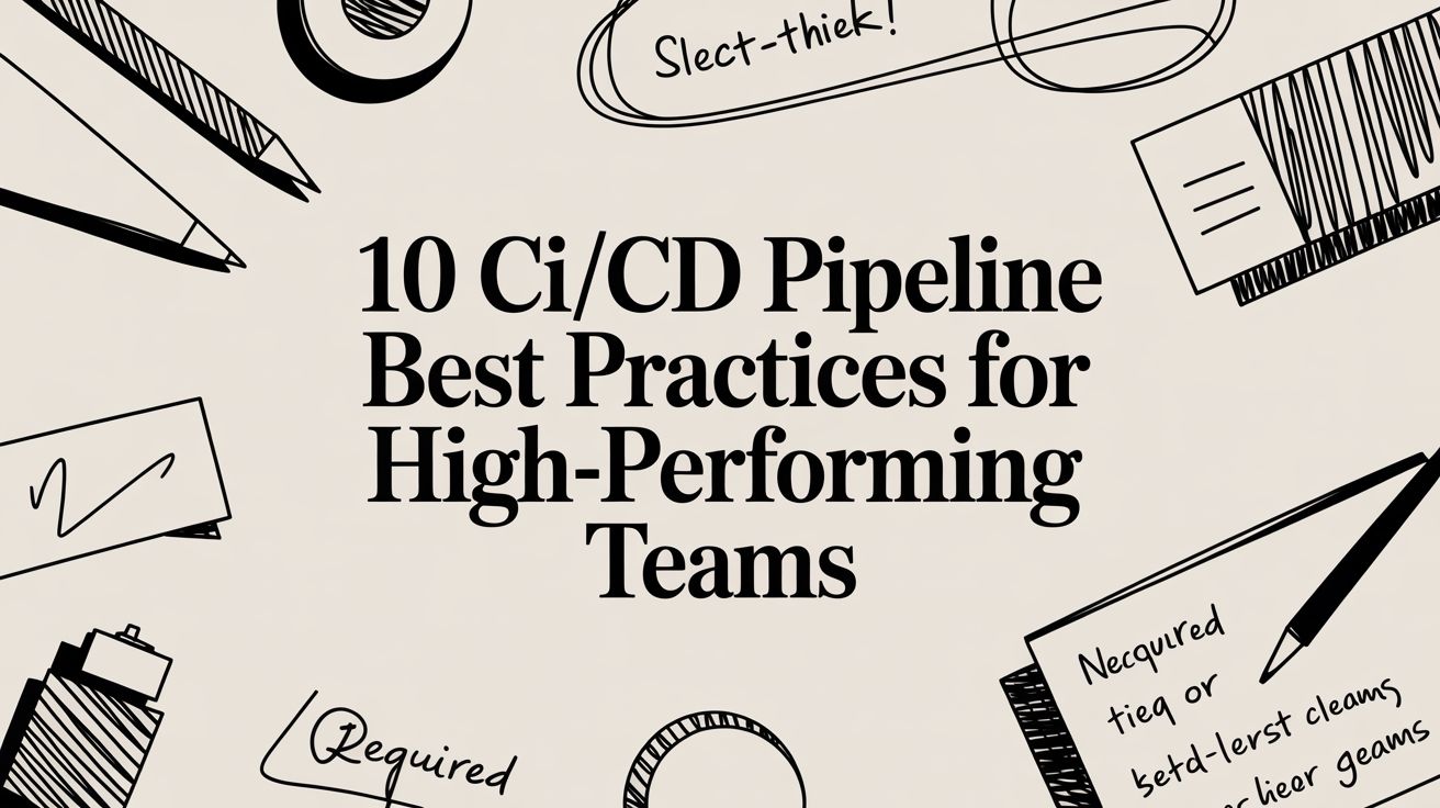 Image for 10 CI/CD Pipeline Best Practices for High-Performing Teams