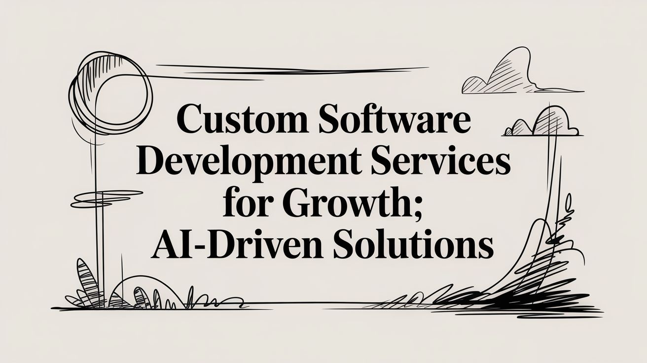 Image for Custom Software Development Services for Growth: AI-Driven Solutions