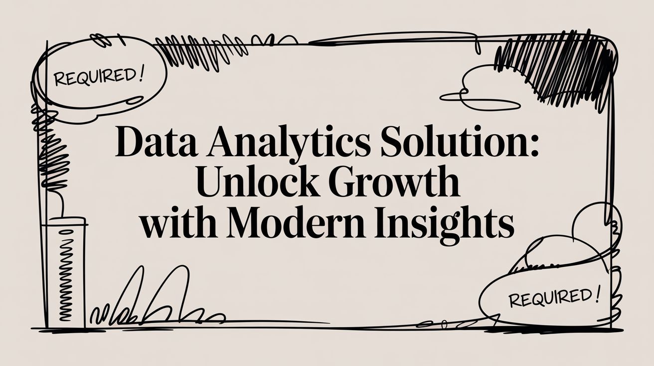 Image for Unlocking Business Growth with a Modern Data Analytics Solution