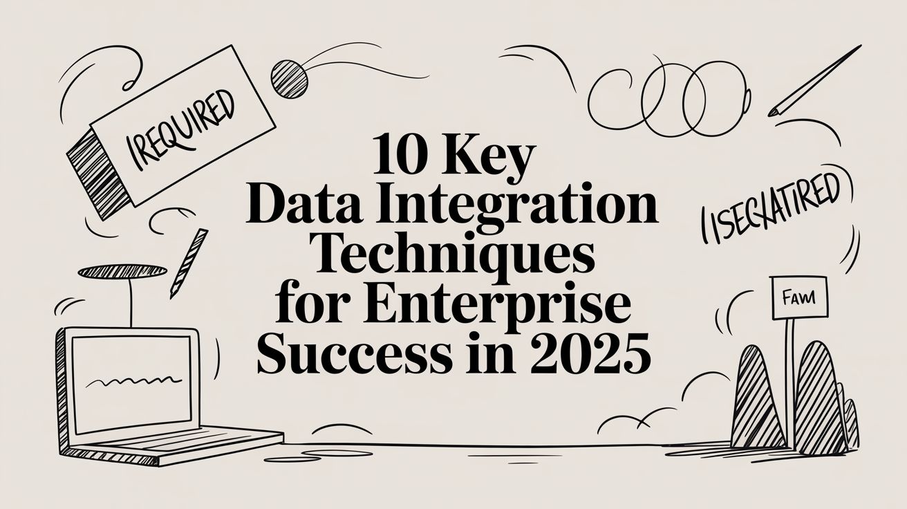 Image for 10 Key Data Integration Techniques for Enterprise Success in 2025