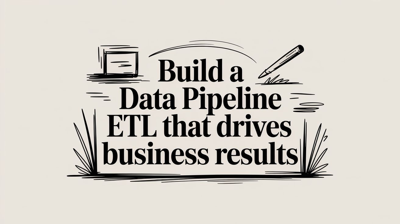 Image for Build a Data Pipeline ETL That Drives Business Results