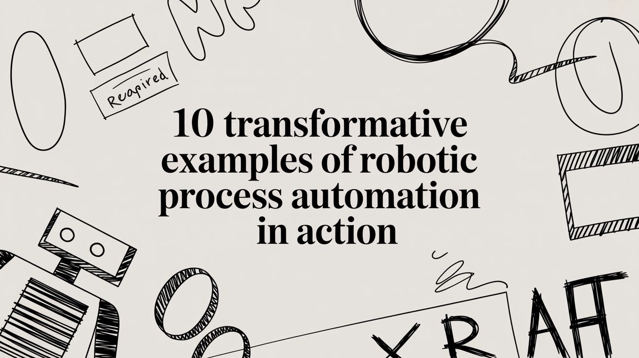 Image for 10 Transformative Examples of Robotic Process Automation in Action