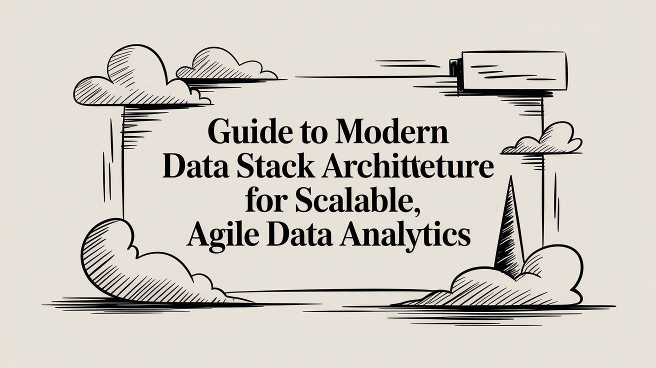 Image for Guide to modern data stack architecture for scalable, agile data analytics