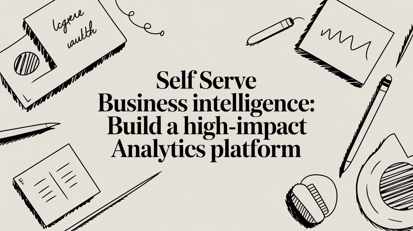 Image for Self Serve Business Intelligence: Build a High-Impact Analytics Platform