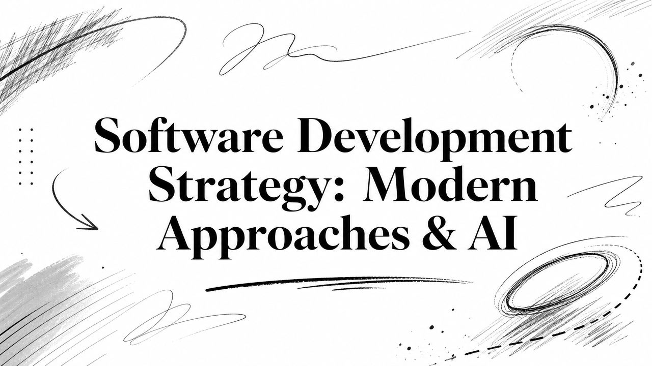 Image for Software Development Strategy: Modern Approaches & AI