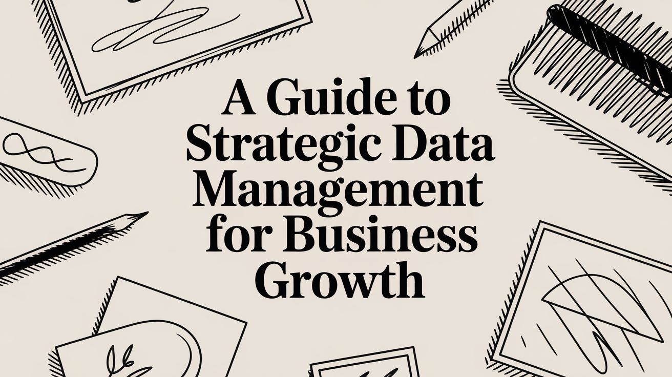 Image for Your Guide to Strategic Data Management for Business Growth