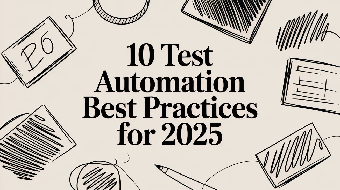 Image for 10 Test Automation Best Practices for 2025